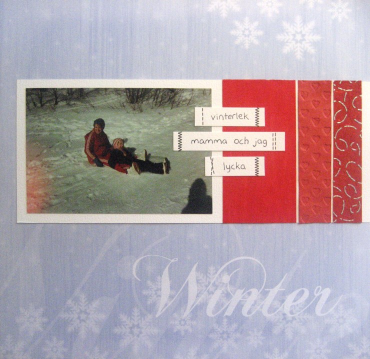 Scrap 6 - vinterlek